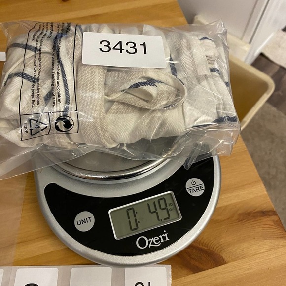 NWT RAILS Womens Stripe Smocked Wrap Crop Top Juliana Coco Linen Cream Gray XS - Picture 16 of 16